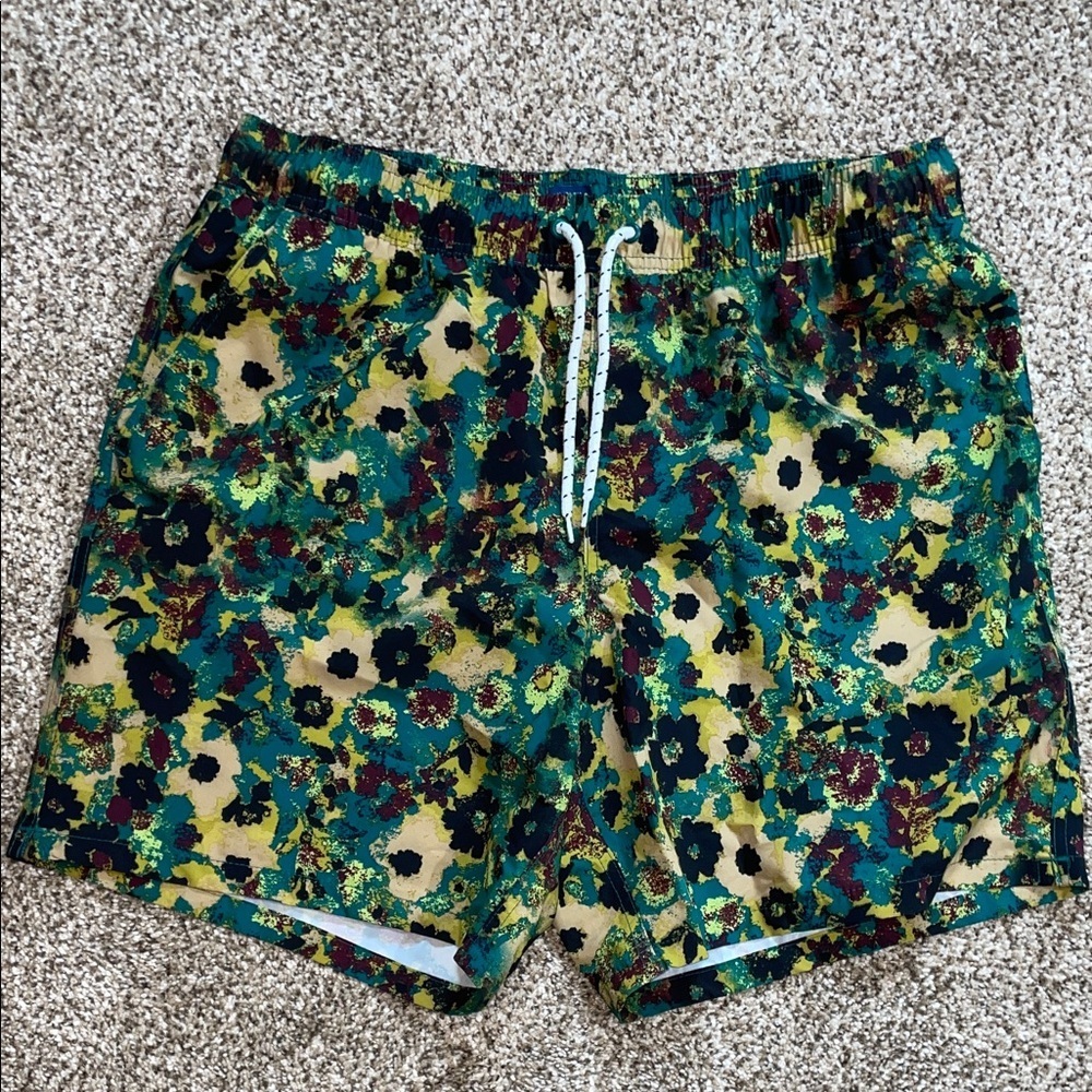 George Floral Multicolor Swim Trunks